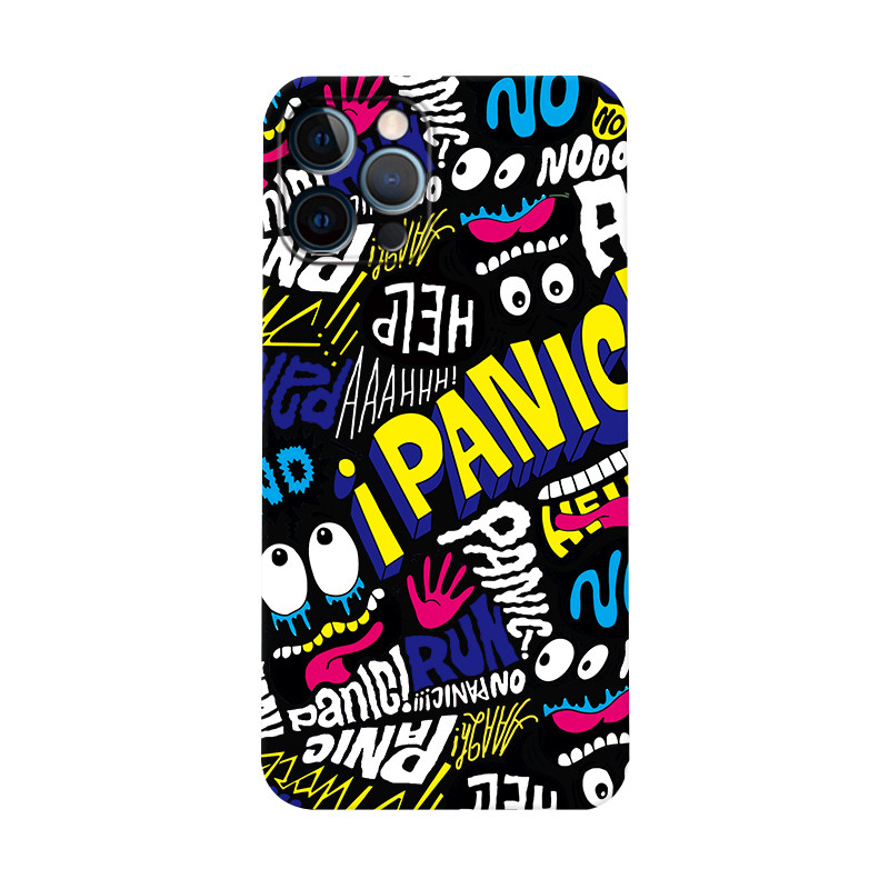 一朶午荷17air/16苹果14手机壳iPhone13软硅胶plus磨砂卡通XR涂鸦12套11PROMAX玻璃防摔保护/