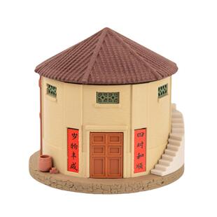 阿楹 乔迁开业玄关收纳钥匙存钱罐客厅微缩房屋马春节财摆件礼物