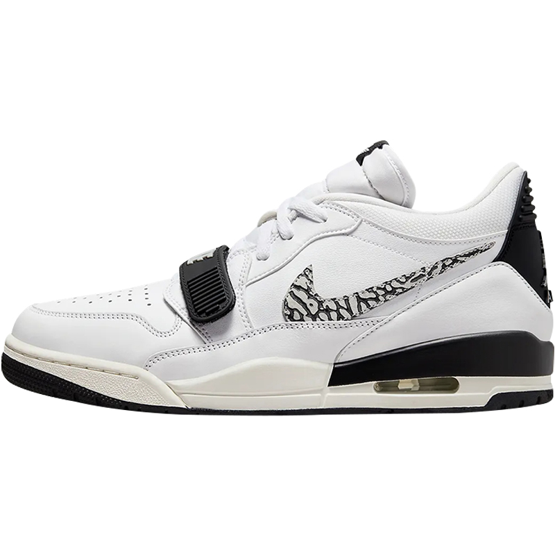 小鸿体育Air Jordan Legacy 312 Low AJ312白黑篮球鞋CD7069-110