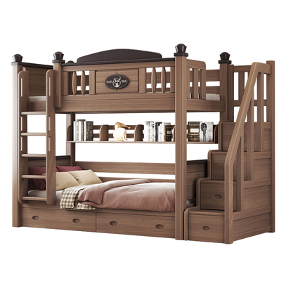 全实木上下铺双层床儿童床