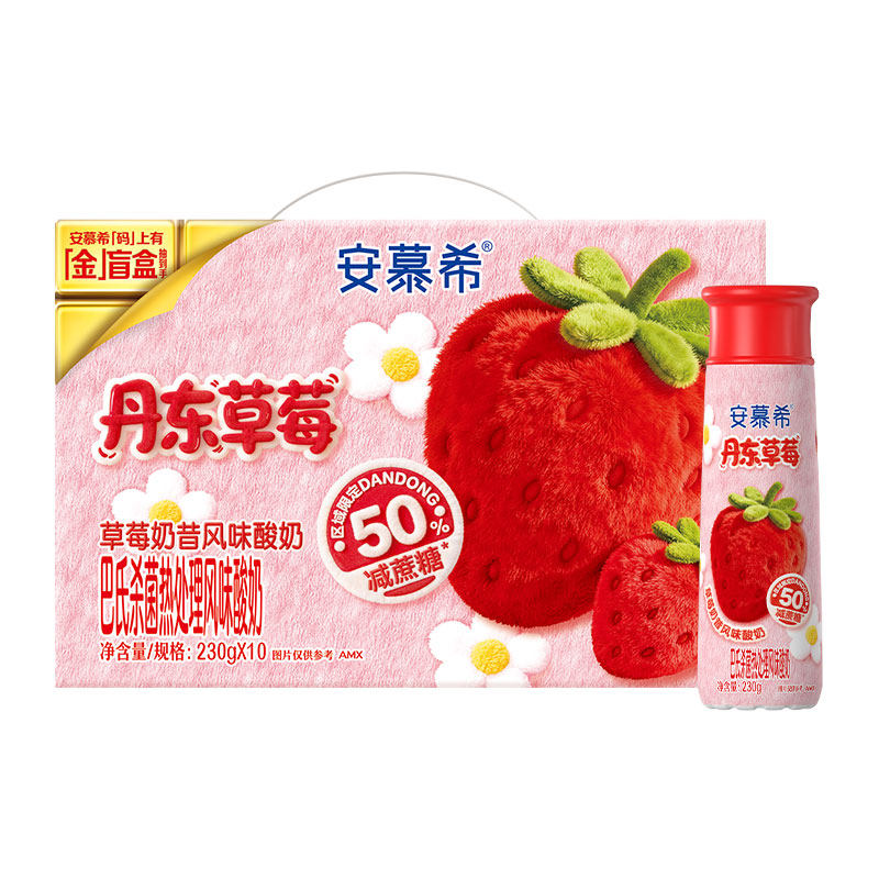 伊利安慕希丹东草莓酸奶230g*10