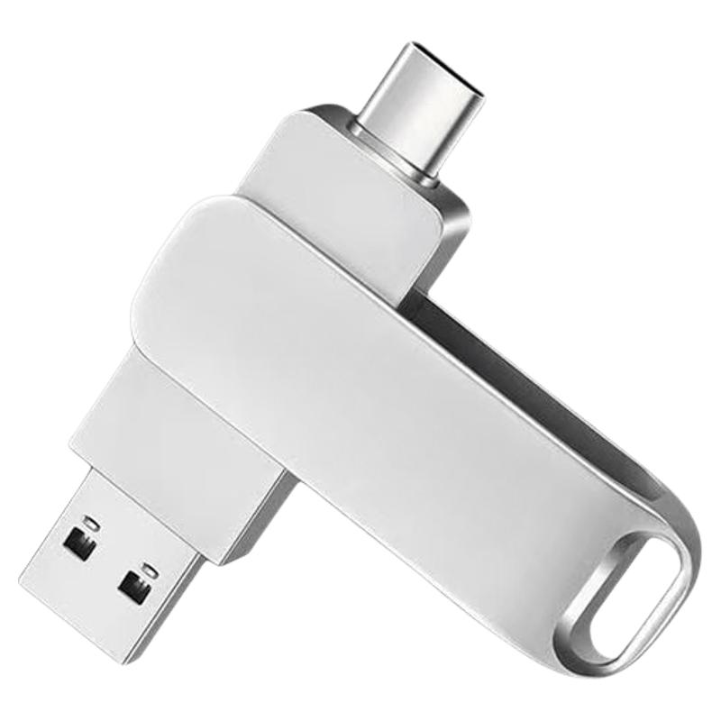 Typec手机U盘128G双接口优盘电脑两用双头512G内存照片高速储存器