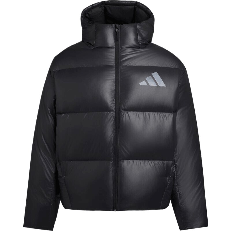 adidas阿迪达斯男子户外运动保暖连帽面包服羽绒服外套KH3980