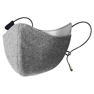 秋冬羊毛真丝保暖口罩防风防寒防线外线透气女桑蚕丝户外护脸口罩