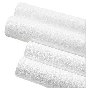 硅藻泥纯素色墙纸北欧风加厚纯白色壁纸卧室养生美容院客厅背景3D