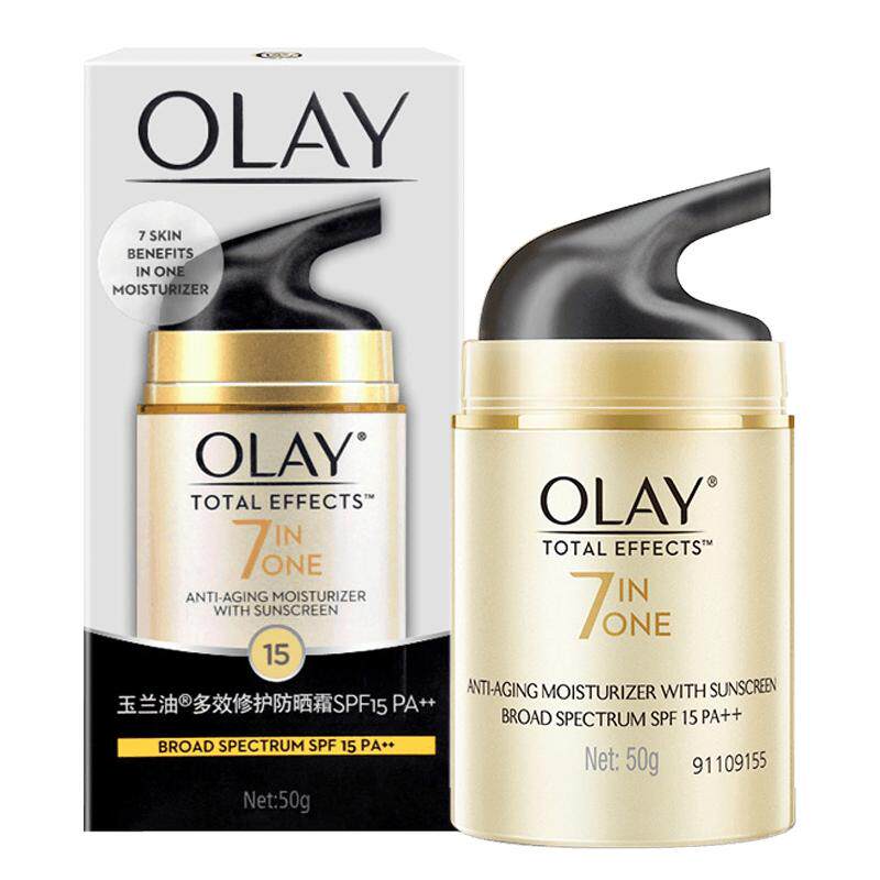 olay玉兰油多效修护滋润女防晒霜
