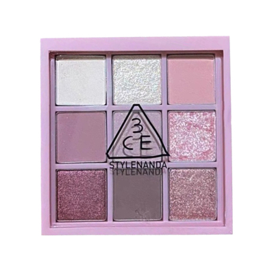 3ce眼影烟粉盘autofocus九宫格