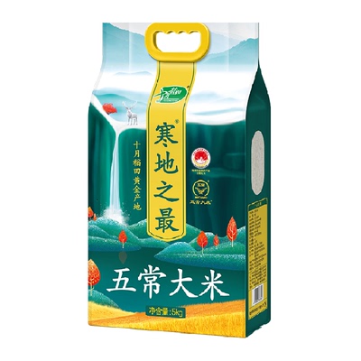 十月稻田五常大米清香扑鼻5kg