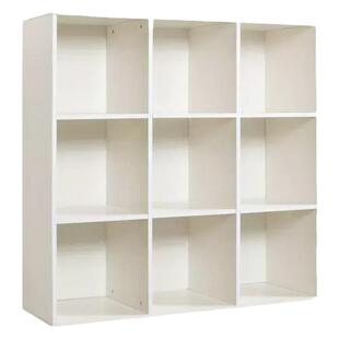 定制书柜自由组合收纳格子柜储物柜书架木质小柜子定做落地展示柜