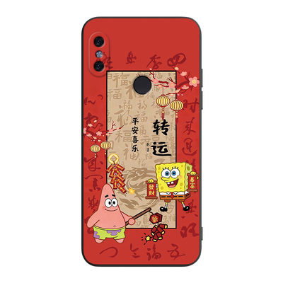 适用于红米note5卡通防摔保护套