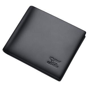 七匹狼钱包男款真皮2026新款男士卡包一体头层牛皮钱夹男生短皮夹