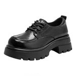 星期六厚底乐福鞋女2026新款春季超火增高百搭通勤英伦小皮单鞋子