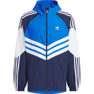 Adidas/阿迪达斯正品三叶草男士时尚运动连帽外套JM7262