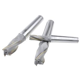 镶硬质合金W2锥柄螺旋立铣刀 K30W2非标定制12-55mm焊接钨钢铣刀