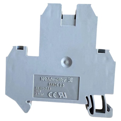 双层端子接线端子魏德米勒欧式