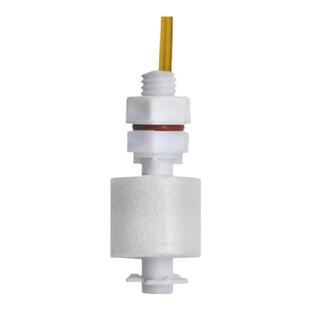 伊莱科PP耐腐蚀塑料小浮球开关水位控制器液位传感器单双球液位计