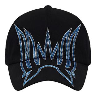 WE11DONE中性男女同款经典西部牛仔刺绣印花棒球帽鸭舌帽