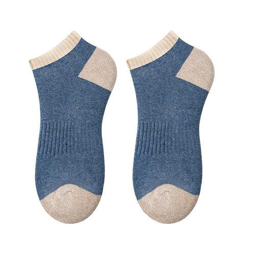 纽奈男士袜子短袜春秋款棉袜防臭吸汗透气短款夏季低帮大码船袜男