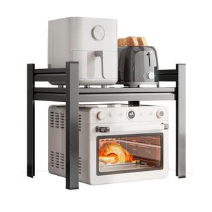 厨房微波炉置物架多功能烤箱电饭煲专用架子台面多层一体收纳架子