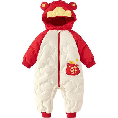 巴拉巴拉balaOne连体衣羽绒服