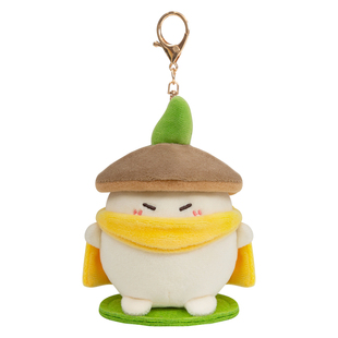 桃源深处有人家 磁吸站肩萝卜公仔毛绒可站立挂件可爱玩偶摆件