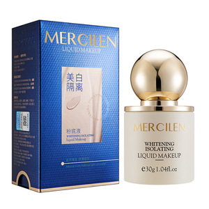 美白隔离粉底液持久不脱妆男女