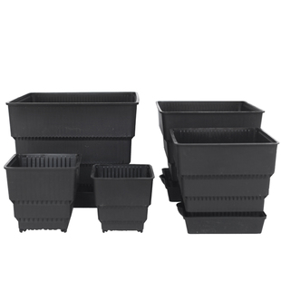 美莳方形控根花盆多肉盆透气增根促生长户外可用十年控根盆满包邮