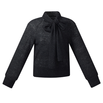 歌莉娅秋季穿搭针织套头衫卫衣女