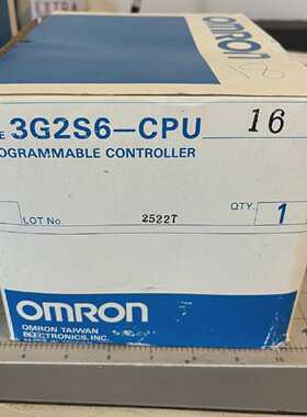 OMRON 3G2S6CPU16  3G2S6CPU16 USED TESTED CLEANED