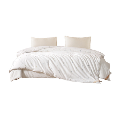 蚕丝被100桑蚕丝春秋子母被被芯2025新款被子冬季冬被加厚水墨风