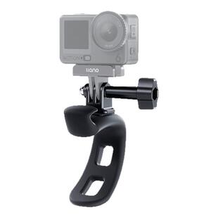 绿巨能增稳弹力小q适用大疆action6/5pro/4/3运动相机骑行支架acepro2自行车支架gopro柔性支架多功能配件
