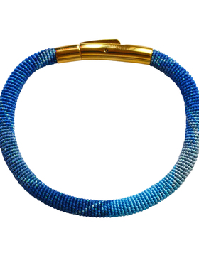 手工编织轮回手绳情侣手远山青黛