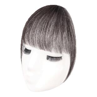 齐刘海假发女片头顶自然前额全真发发际线贴增发量高颅顶蓬松无痕