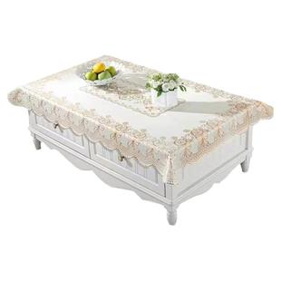 烫金茶几桌布新款加厚PVC桌布长方形餐桌布欧式防水防油家用台布