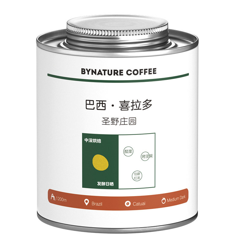 巴西圣野名庄咖啡豆中深烘焙135g
