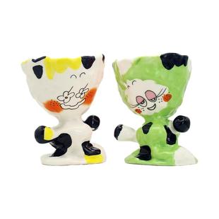 K11x艺术家潘望舒《为友谊干杯》酒杯陶瓷马克杯手绘水杯节日礼物