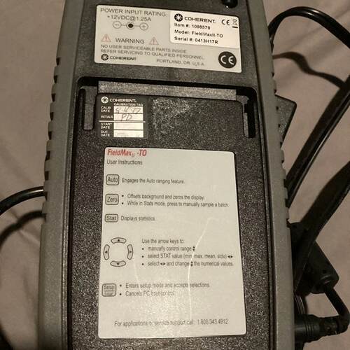 议价Coherent Laser Power Meter From The Usa Coherent Fieldma