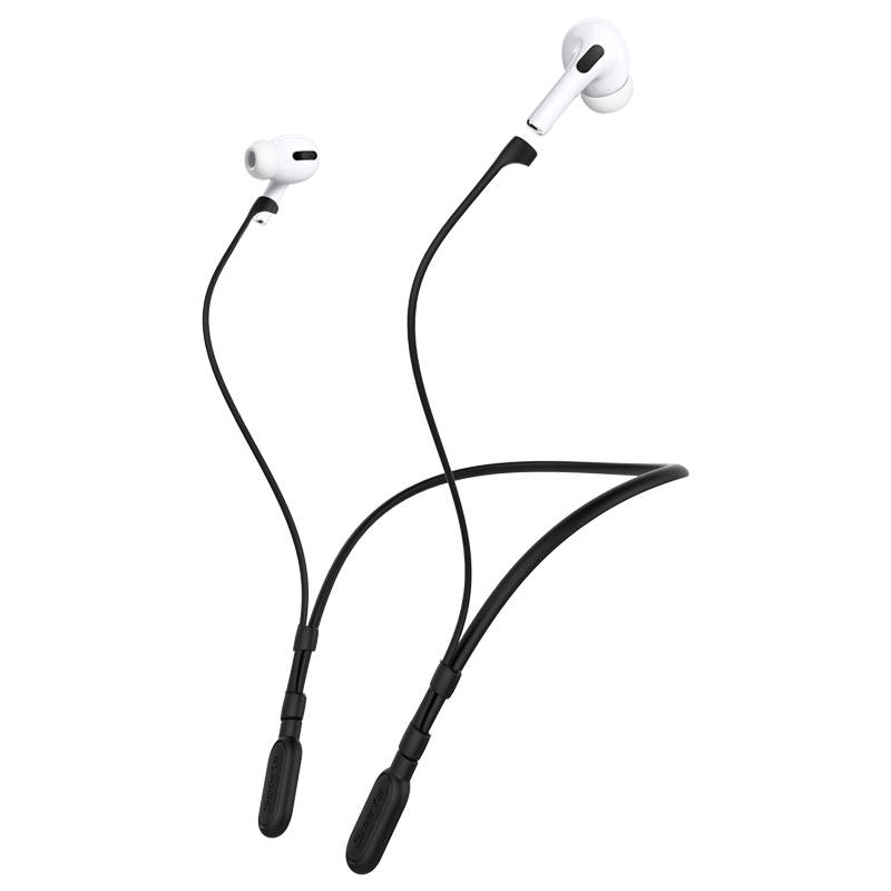 适用于苹果耳机防掉神器无线运动airpods4 pro3 第二三代防丢绳跑步运动磁吸三代项链挂绳通用挂脖式耳骨夹女