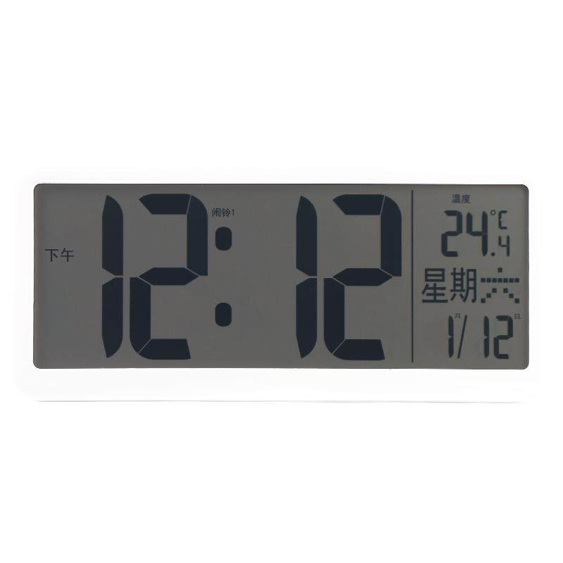 数字智能电子闹钟钟表时钟桌面摆台式学生专用挂钟客厅创意万年历
