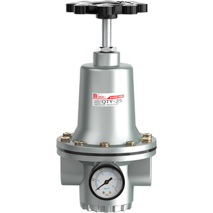 气动空气减压阀QTY-8/10/15/20/25/32/40/50调压阀气源处理器08