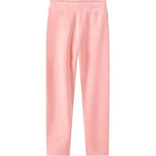 英氏儿童秋裤男童保暖裤线裤加绒秋冬款中大童女童打底衬裤棉毛裤