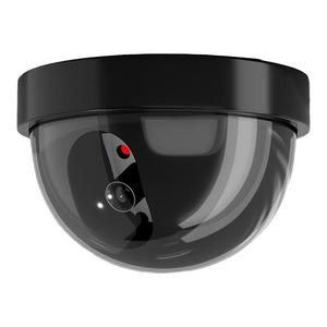 仿真摄像头监控假摄像头监控器模型室内假探头免打孔粘贴家用带灯