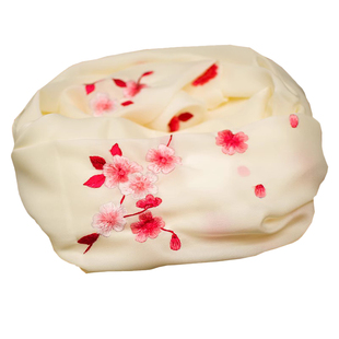 苏绣围巾手工刺绣丝巾防晒春夏苏州绣美双面绣纱巾民族风特色礼品