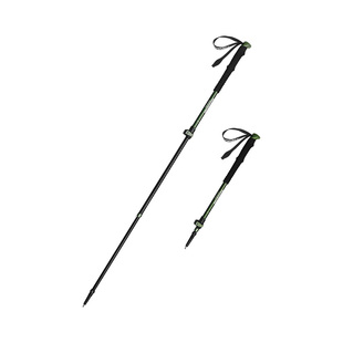 挪客户外儿童登山杖女款徒步超轻碳纤维铝合金外锁伸缩折叠