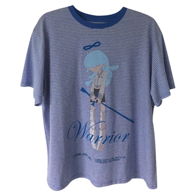 小猫藏星StarryKitty* 冷飲印花短袖经典条纹T恤好有“少年感”