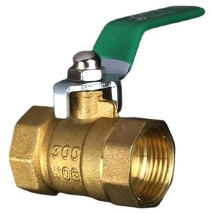 加厚铜球阀内丝长柄水阀4分6分1寸自来水总开关水管水箱球阀配件