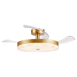 雷士照明轻奢风吊灯客厅灯餐厅卧室主灯简约现代吊扇灯隐形风扇灯