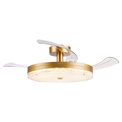 雷士照明轻奢风吊灯隐形风扇灯