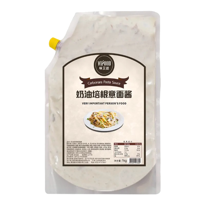 VIPOOD奶油培根意面酱