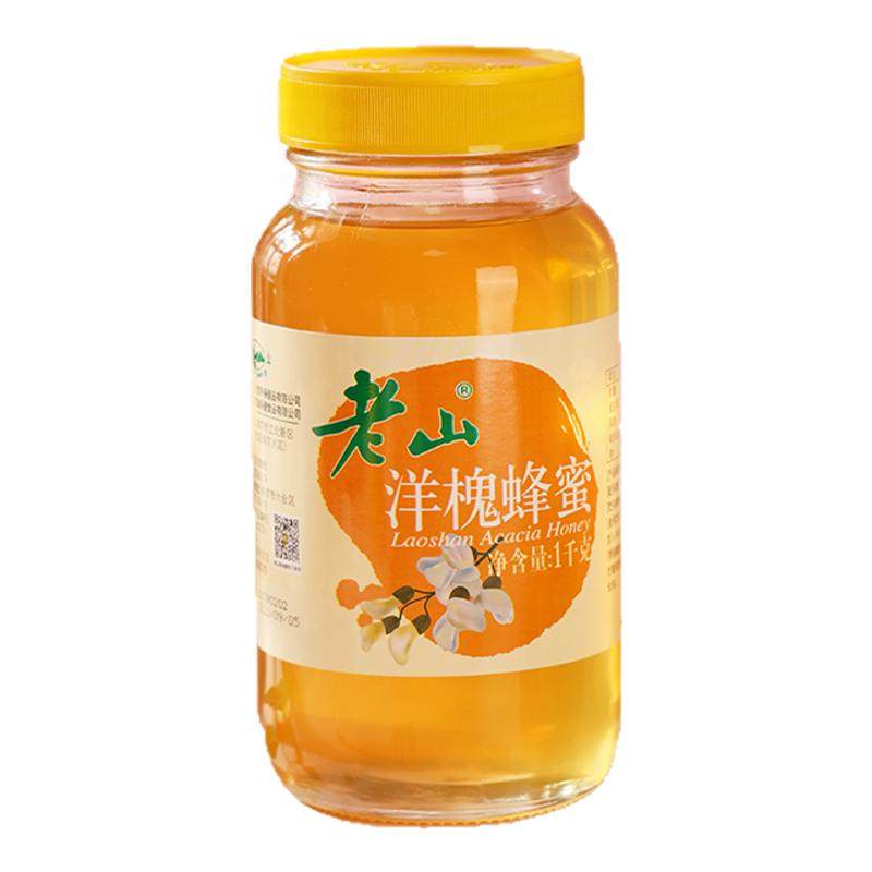 老山洋槐蜂蜜1000g绿色槐花正品官方店儿童孕妇